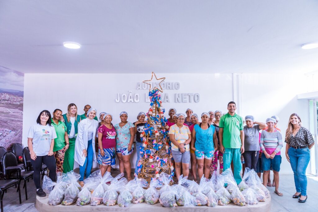 projeto ceaca alimenta auxilia famílias em Caruaru. (Imagem: Elvis Edson e Jorge Farias)