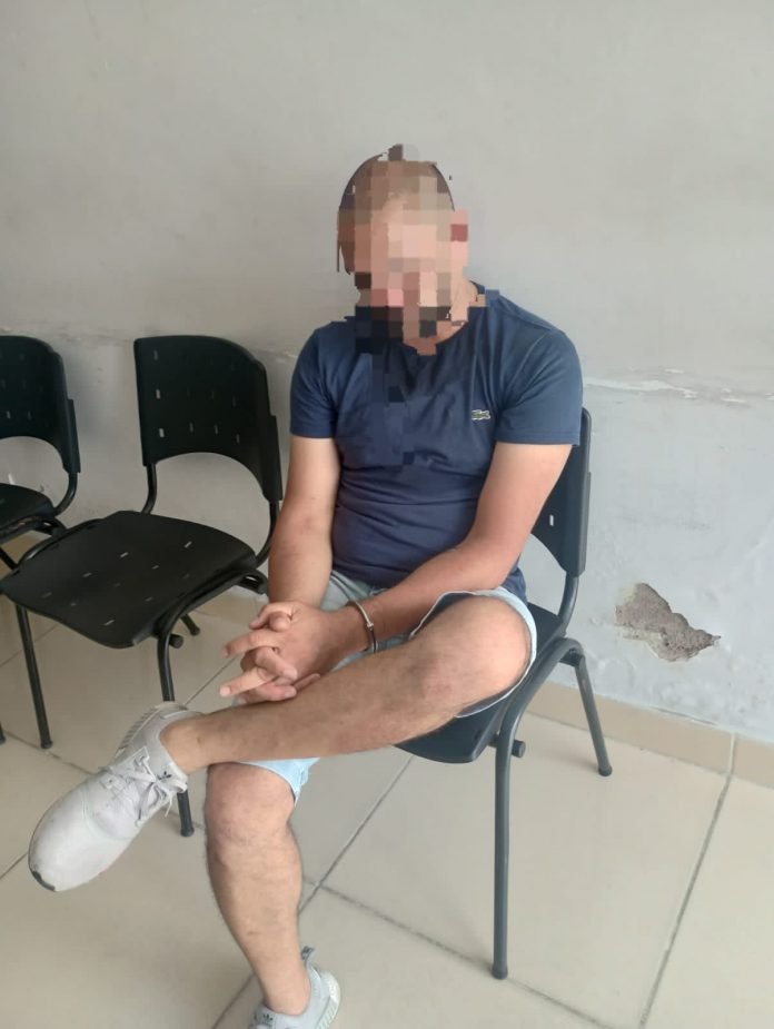 Guarda municipal conduziu o homem para a delegacia. (Imagem: Divulgação)