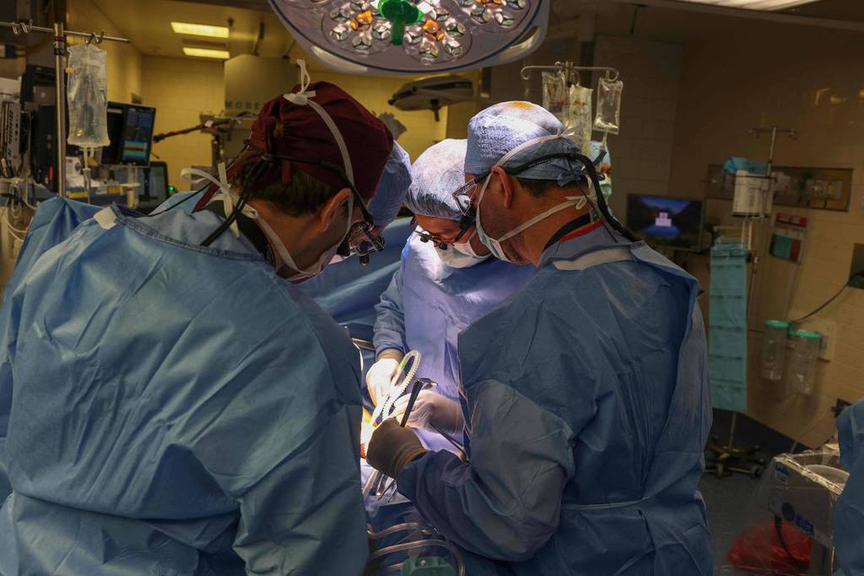 Hospital comunicou o óbito por meio de nota. (Foto: Michelle Rose/Hospital Geral de Massachusetts/AFP)