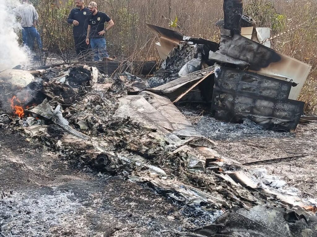 Acidente aconteceu no município de Apiacás. (Imagem: Polícia Militar)