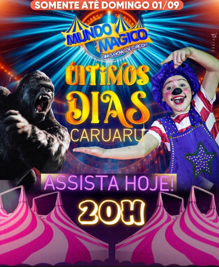 Circo está instalado próximo ao Pátio de Eventos. (Imagem: Divulgação)