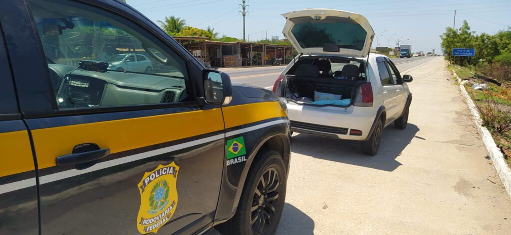 Motorista viajava com irmã e sobrinho de sete anos. (Imagem: Divulgação/PRF)