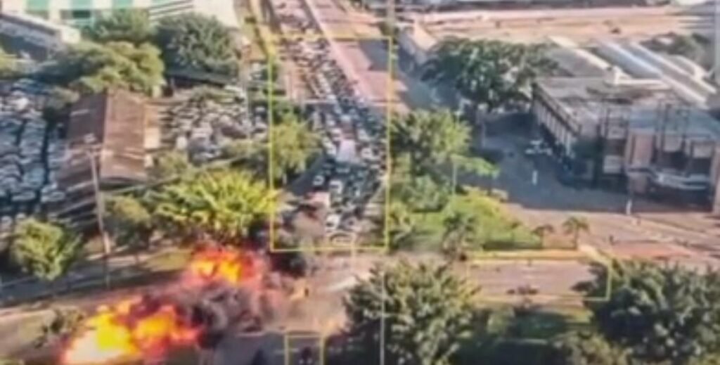 Aeronave tinha saído do aeroporto Campo de Marte com destino a cidade de Porto Alegre. (Imagem: Reprodução/Redes Sociais)