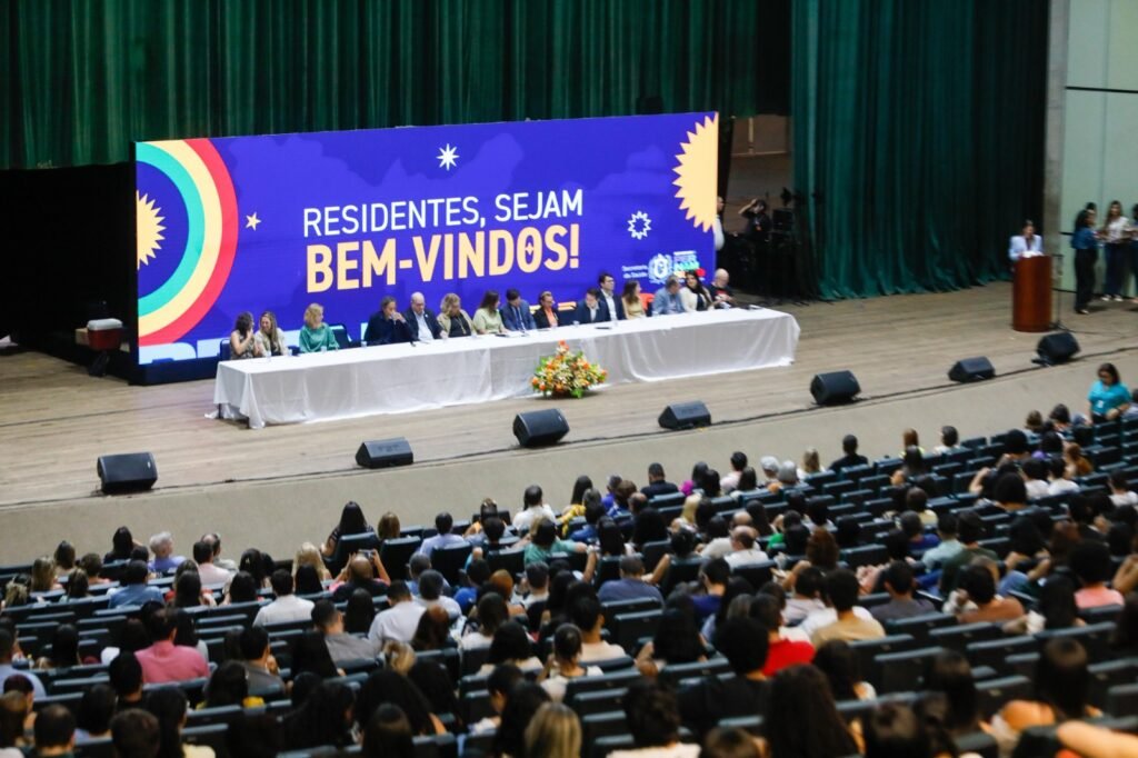 Evento de recepção aconteceu nesta segunda-feira (24), em Olinda. (Imagem: Miva Filho/Secom)