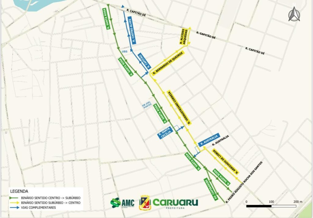 Informação foi confirmada pela Autarquia de Mobilidade de Caruaru (AMC). (Imagem: Divulgação/AMC)