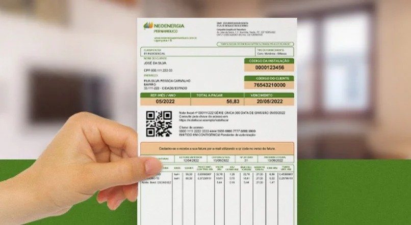 Solicitação pode ser feita pela internet. (Imagem: Divulgação/Neoenergia)