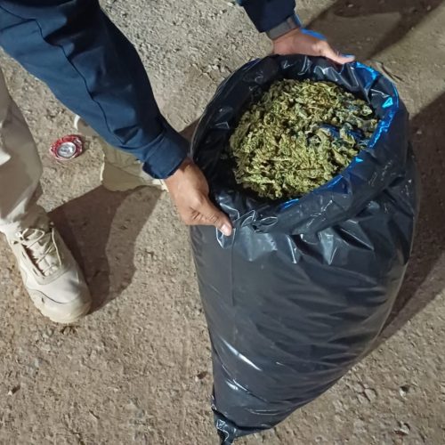 Suspeitos poderão responder por tráfico de drogas. (Imagem: Divulgação/PRF)