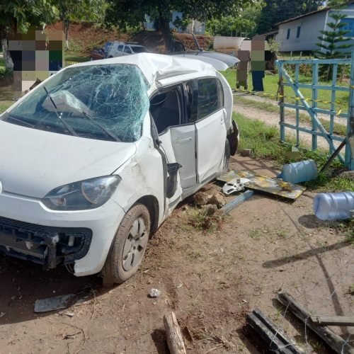 A vítima morreu no local. (Imagem: Divulgação/PRF)