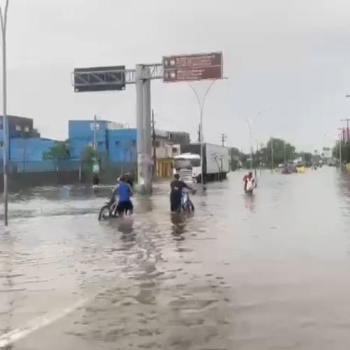 Mudança no estágio da cidade foi determinada pelo Centro de Operações da capital. (Imagem: Reprodução/Whatsapp)