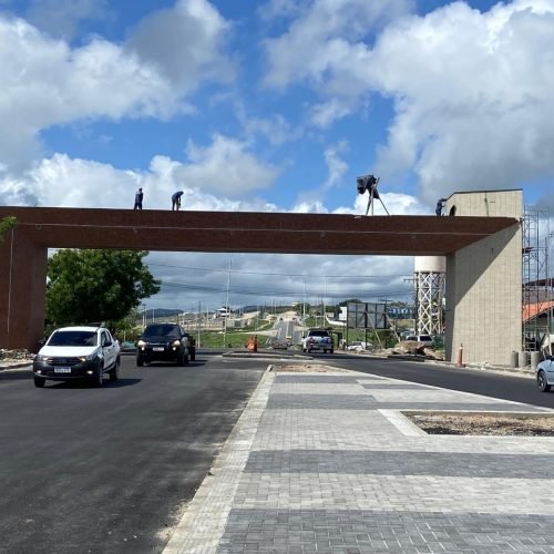 Obra está nos últimos ajustes. (Imagem: Edson Carneiro/Metropolitana FM Caruaru)