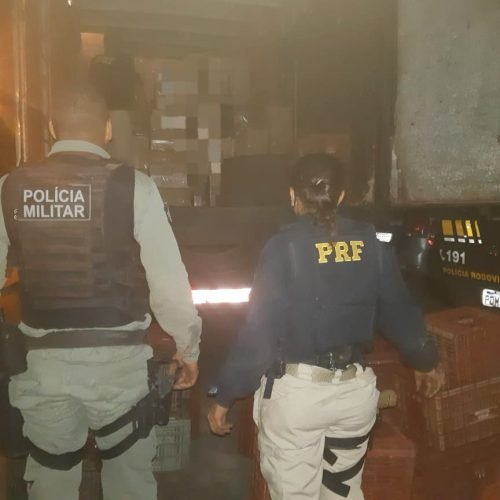 Homem foi preso na última sexta-feira (14). (Imagem: Divulgação/PRF)