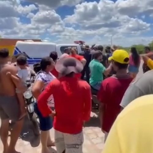 Corpo de Ingrid Vitória foi velado nesta segunda-feira (31). (Imagem: Reprodução)