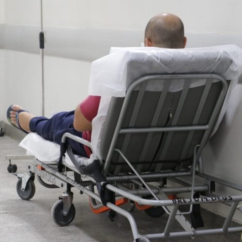 Também foi identificada a sobrecarga de profissionais. (Imagem: Everson Teixeira)