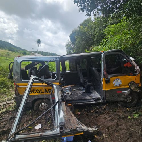 Acidente ocorreu neste domingo (16). (Imagem: Divulgação/PRF)