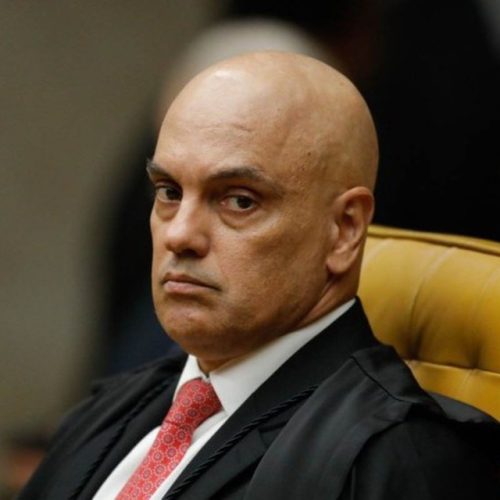 Moraes participou de cerimônia no Congresso. (foto: Sergio Lima / AFP)