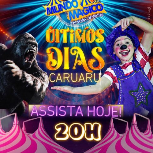 Circo está instalado próximo ao Pátio de Eventos. (Imagem: Divulgação)