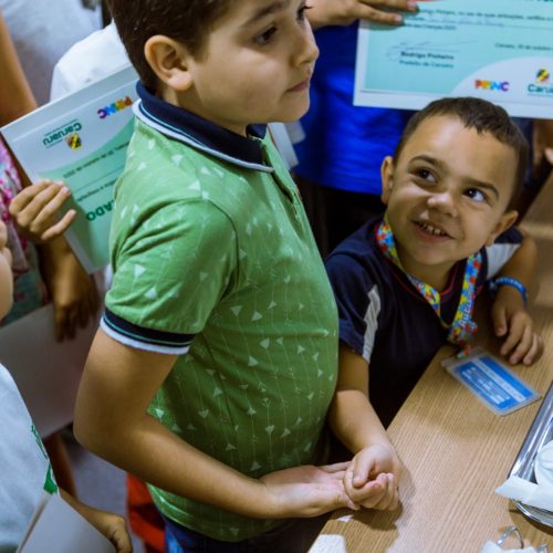 Projeto tem como objetivo promover a participação infantil nas discussões sobre a cidade. (Imagem: Divulgação/Secom/PMC)