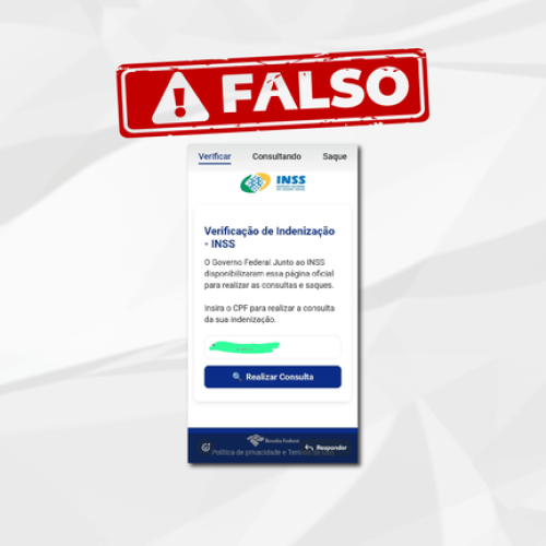 Instituto orienta sobre forma segura de verificar descontos indevidos. (Imagem: Divulgação/INSS)