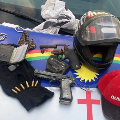 Suspeitos estavam envolvidos em práticas criminosas na cidade de Cachoeirinha. (Imagem: Divulgação/PMPE)