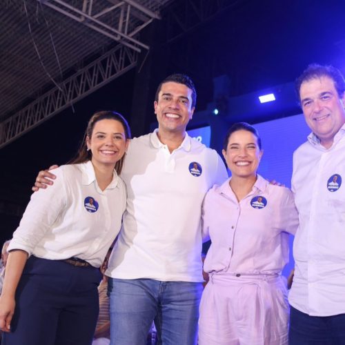 Convenção ocorreu neste domingo (04). (Imagem: Ray Evllyn/Ascom)